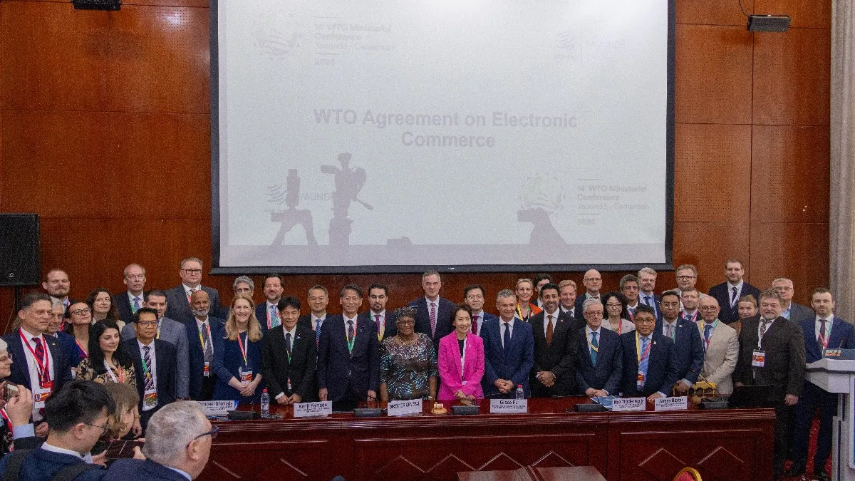 WTO, 사상 최초 글로벌 전자상거래 규칙 채택 — 66개국 합의, GDP 8.7조 달러 효과