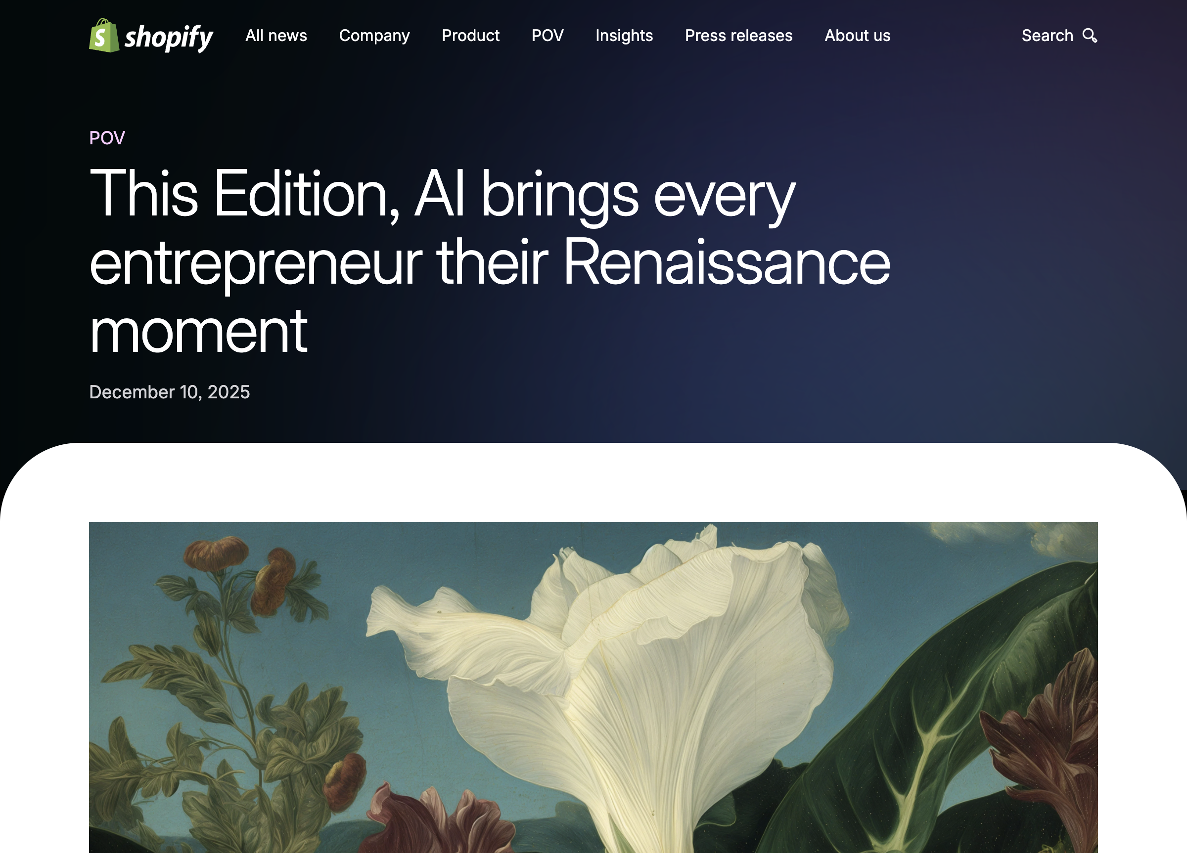 쇼피파이, 'AI 쇼핑 에이전트가 모든 것을 바꿀 것'