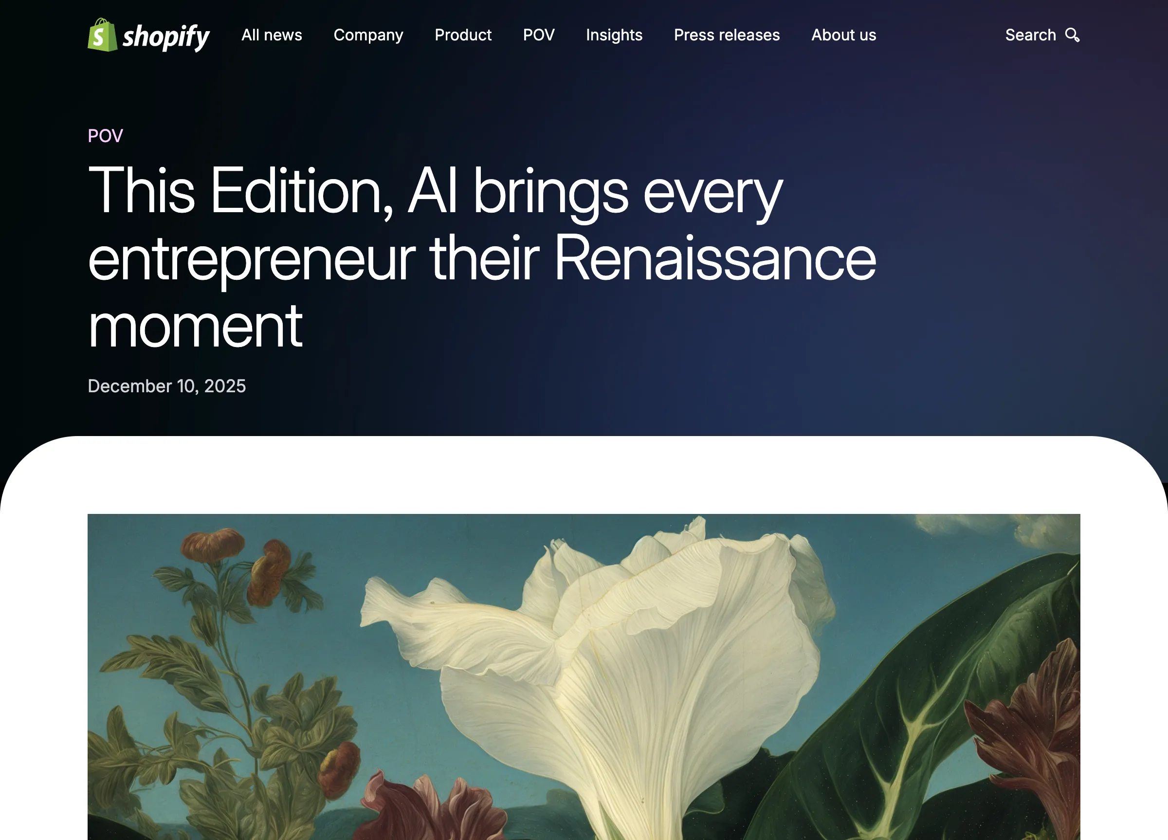 쇼피파이, 'AI 쇼핑 에이전트가 모든 것을 바꿀 것'