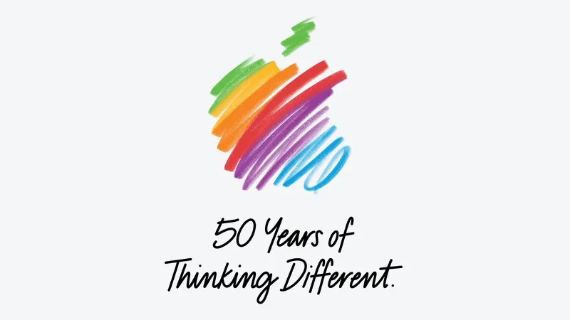 Apple 창립 50주년, 반세기의 'Think Different'