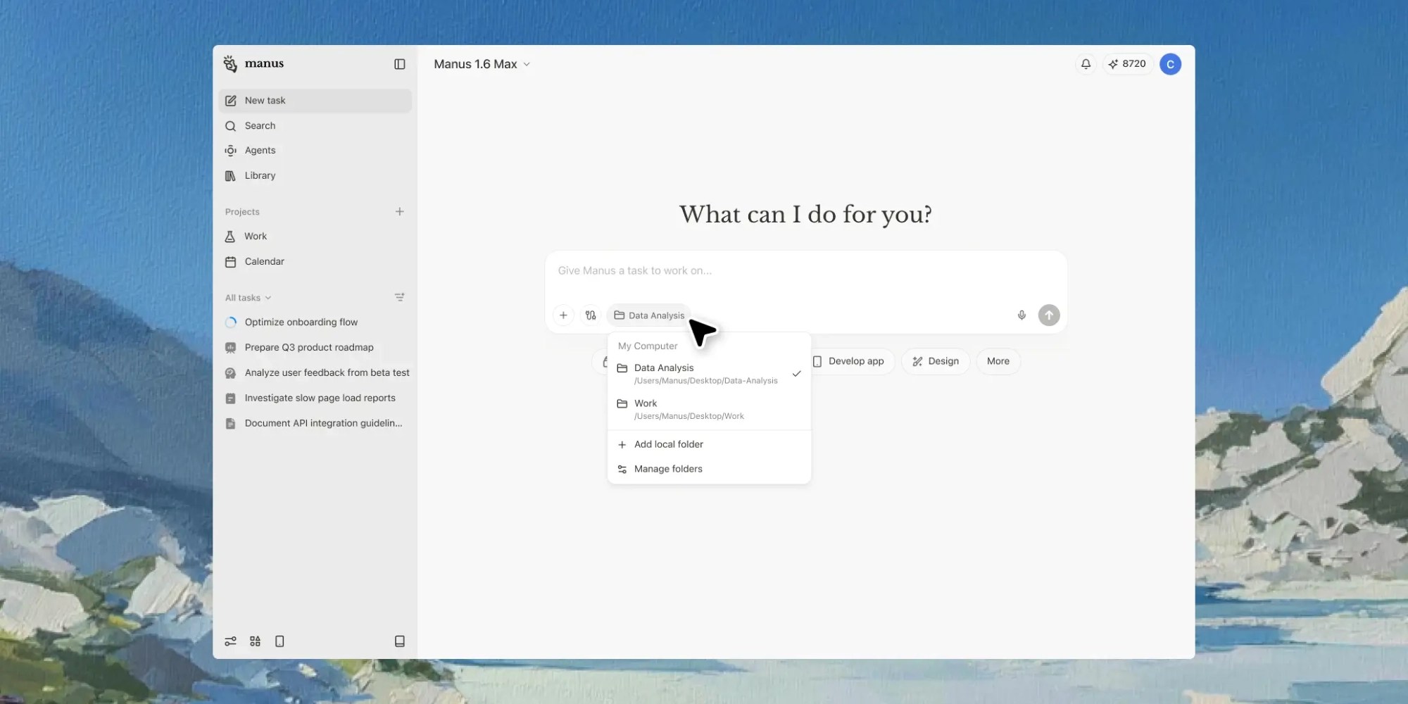 Manus, 데스크톱 앱 'My Computer' 출시 — AI 에이전트가 내 컴퓨터를 직접 조작한다