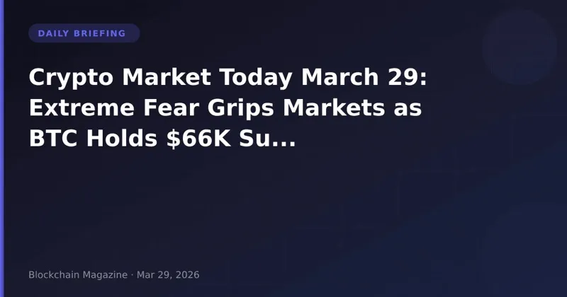 비트코인 66K에서 극단적 공포 46일 연속 — FTX 이후 최장, 고래는 매집 중